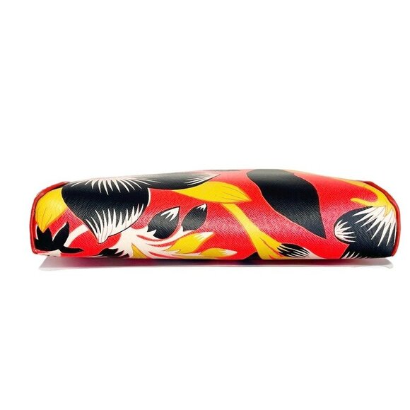 J.Crew Multicolor Hibiscus Print Crossbody Clutch Purse Bag - NWT - Picture 6 of 10